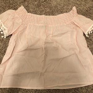 Off the shoulders top